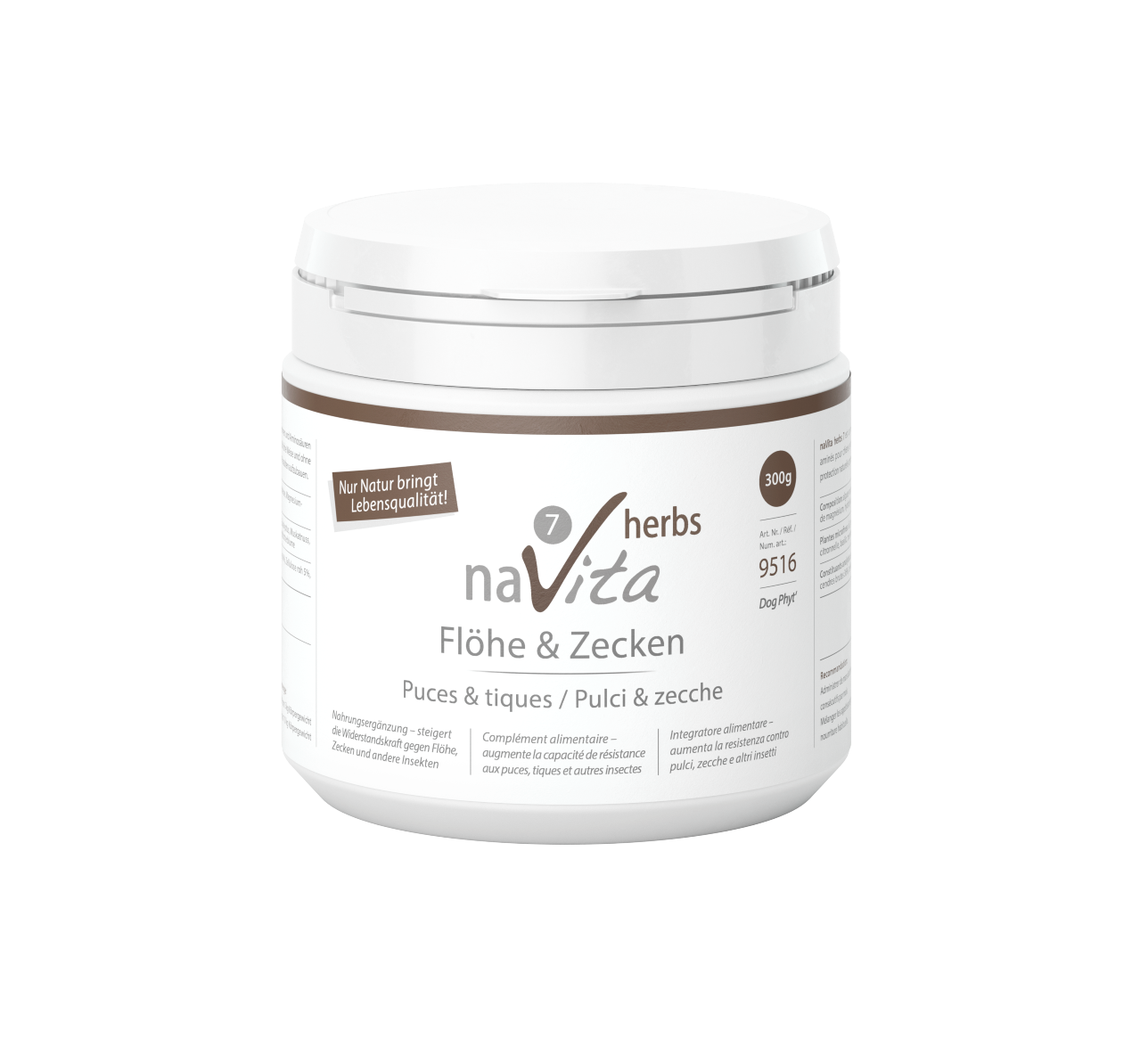 herbs 7 Flöhe + Zecken 300g 